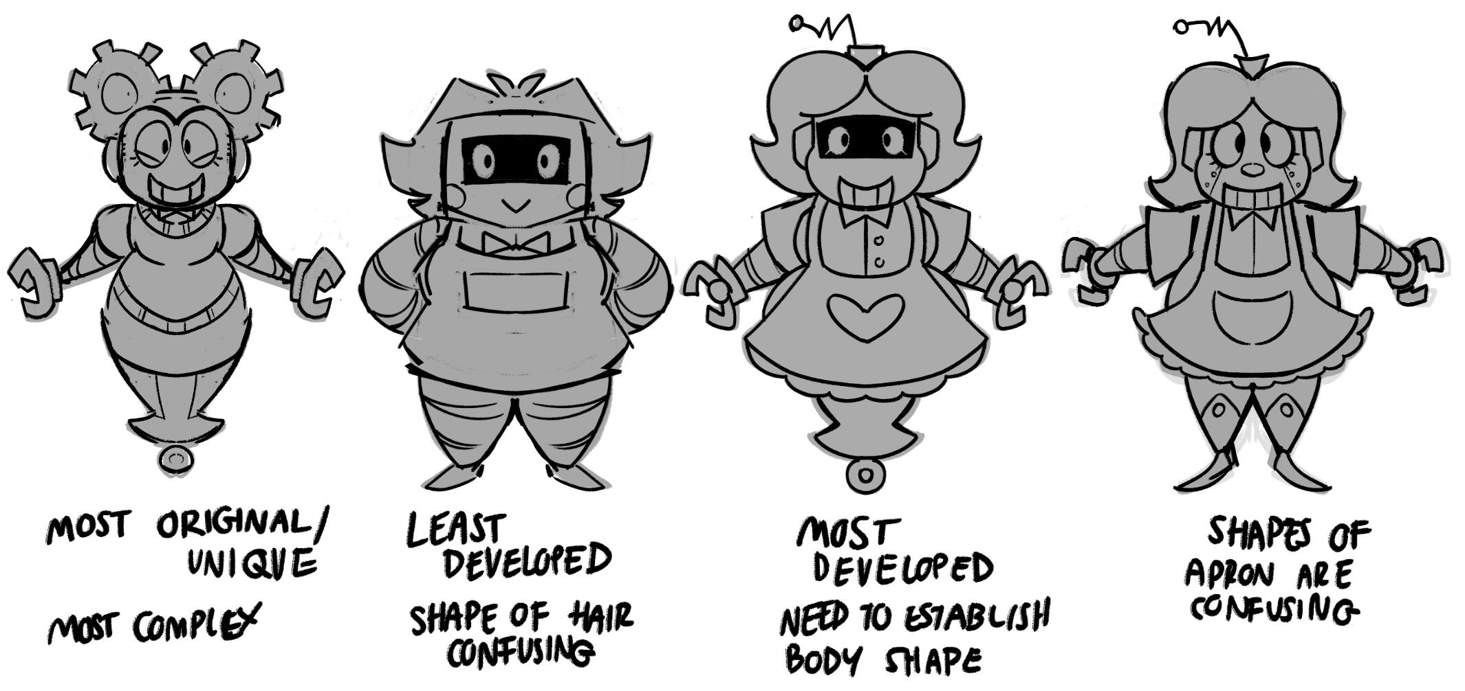 dolly character experiments