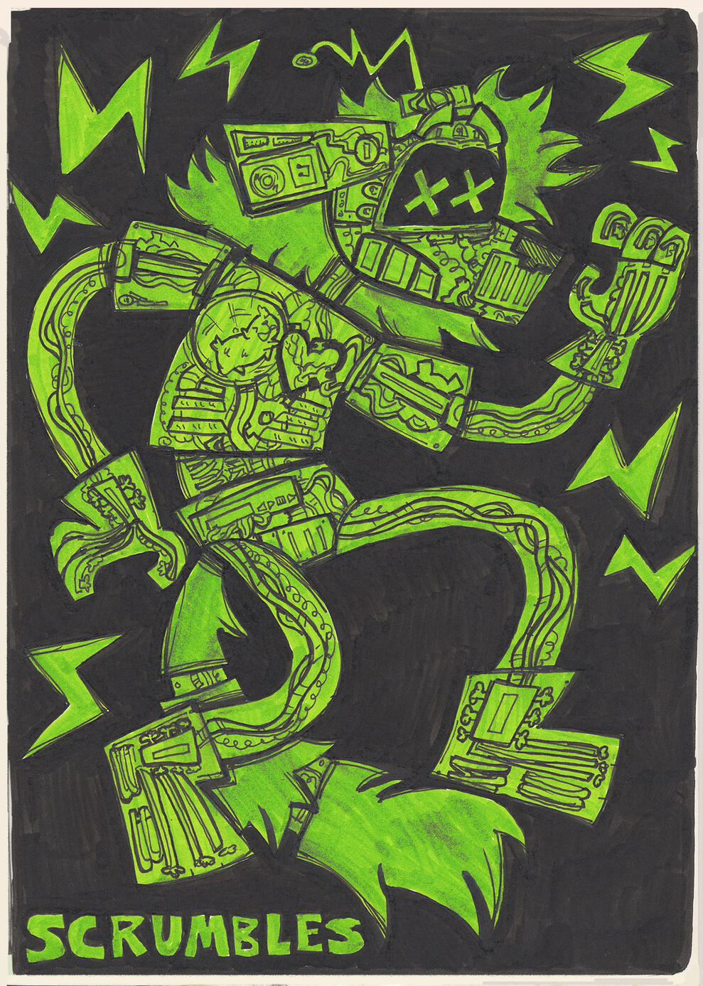 character art of an original character