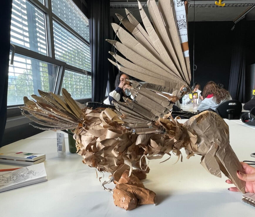 stop-motion - puppet wingspan