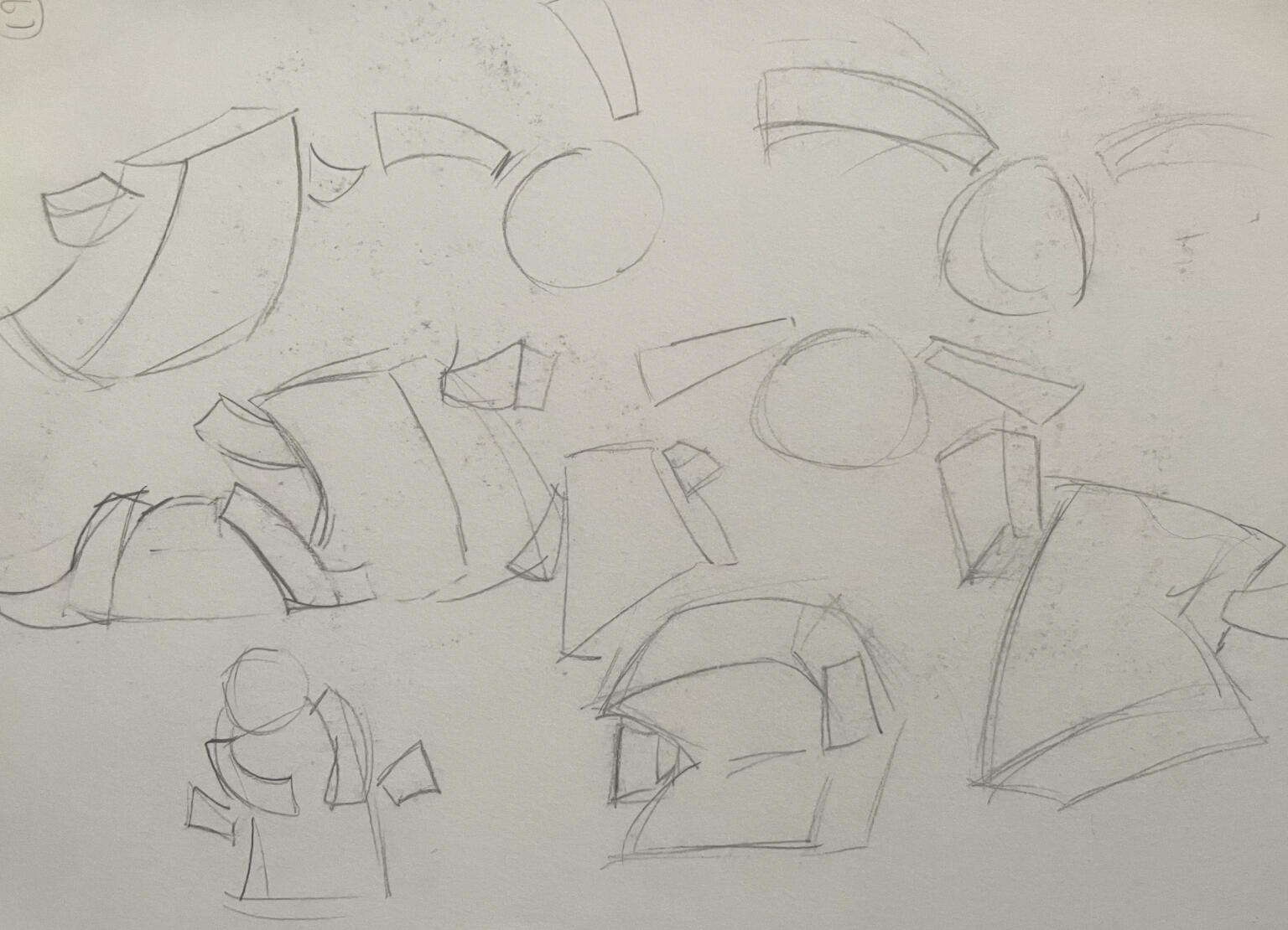 2d animation - character exploration